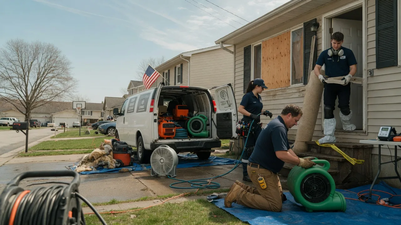 Water Damage Restoration in Muscle Shoals, AL near me